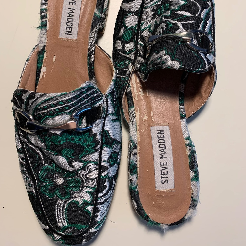 Steve Madden Tapestry Mules